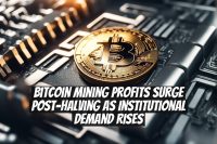 Bitcoin Mining Profits Surge Post-Halving as Institutional Demand Rises