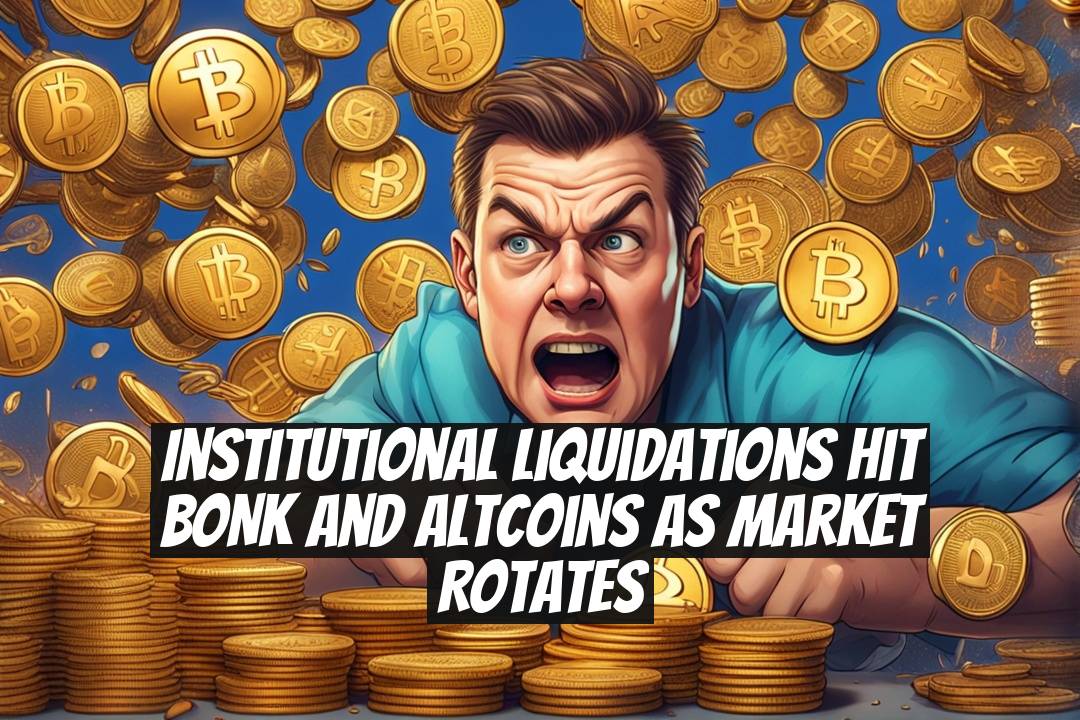 Institutional Liquidations Hit BONK and Altcoins as Market Rotates