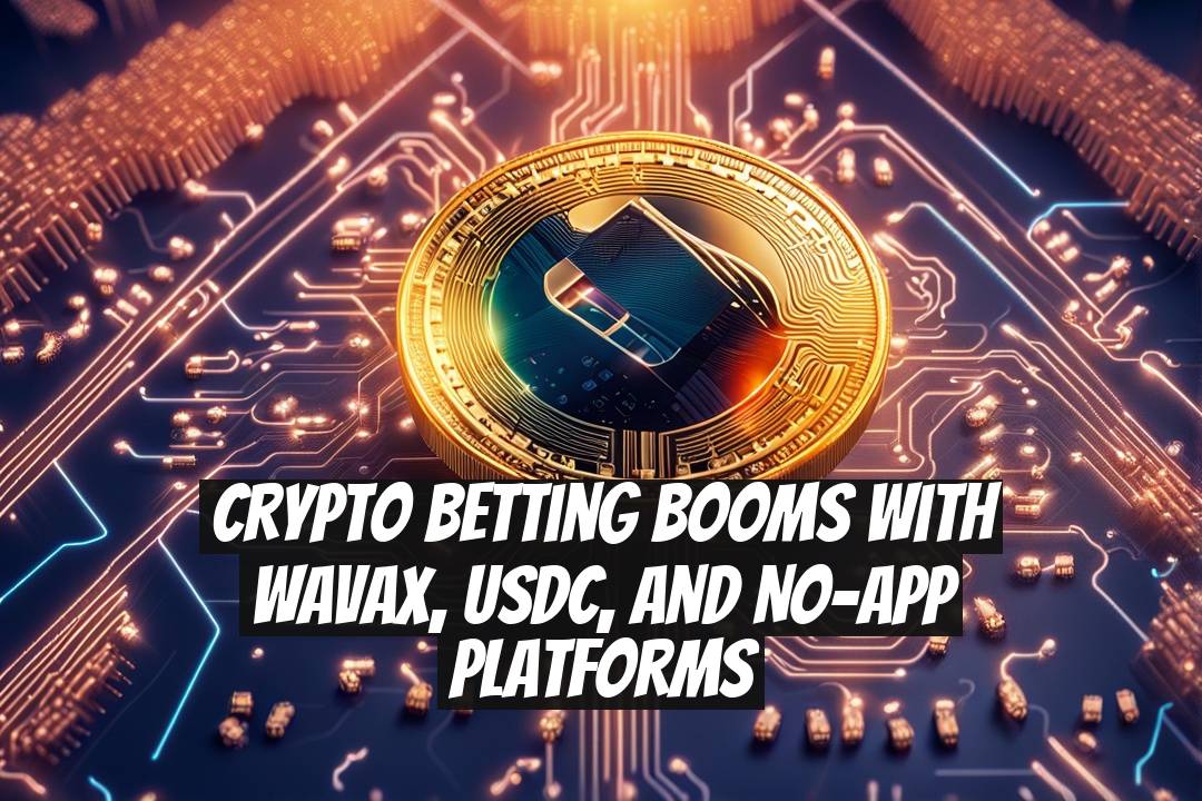 Crypto Betting Booms With WAVAX, USDC, and No-App Platforms