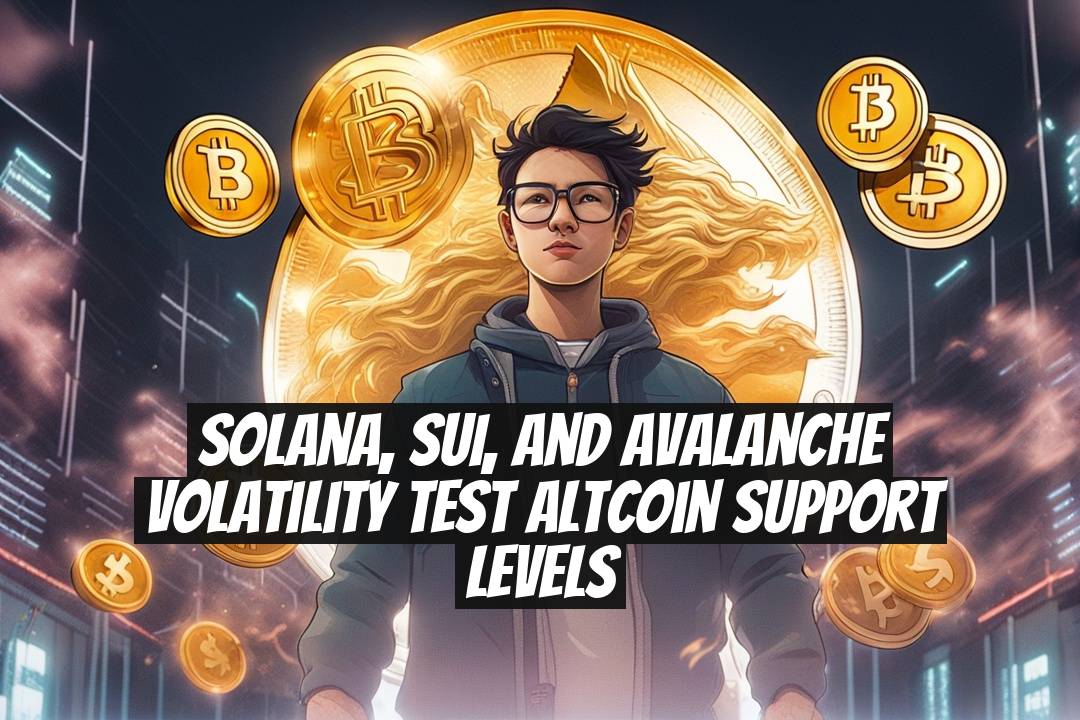 Solana, SUI, and Avalanche Volatility Test Altcoin Support Levels