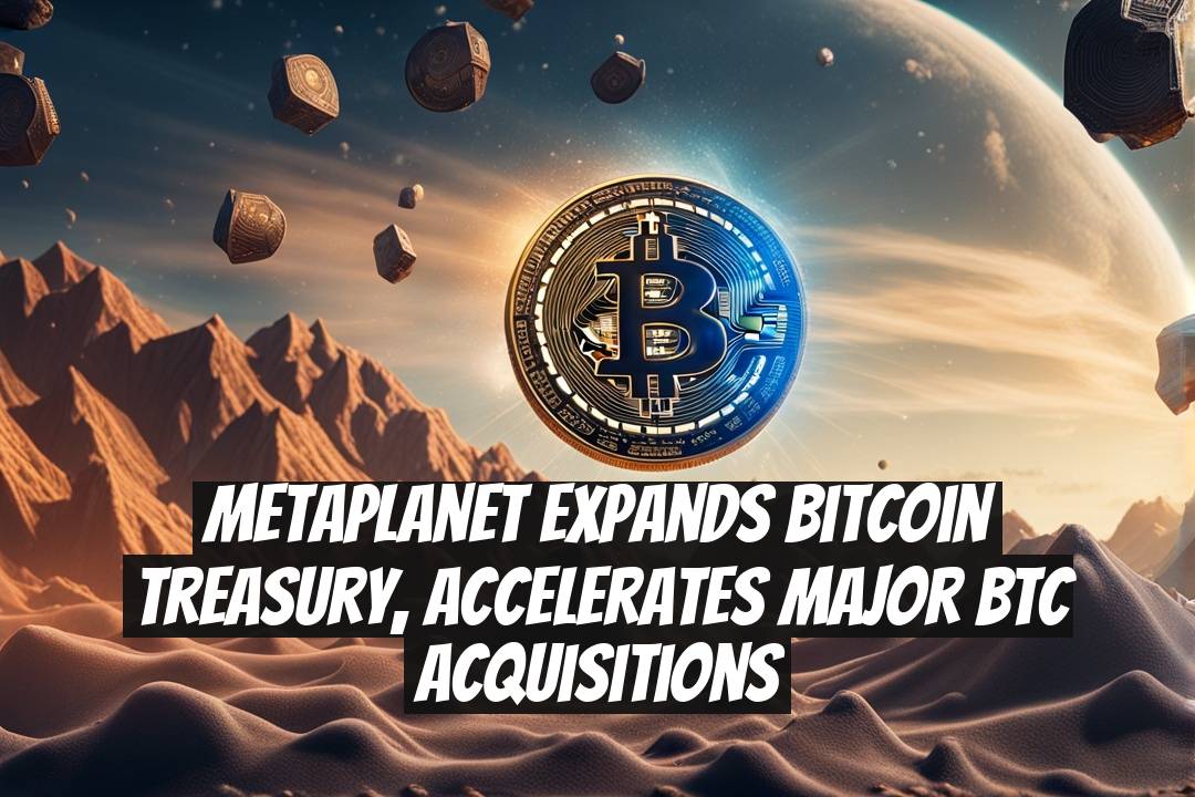 Metaplanet Expands Bitcoin Treasury, Accelerates Major BTC Acquisitions