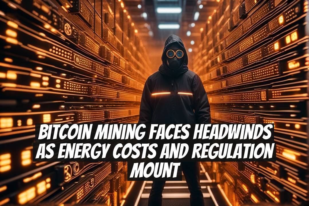 Bitcoin Mining Faces Headwinds as Energy Costs and Regulation Mount