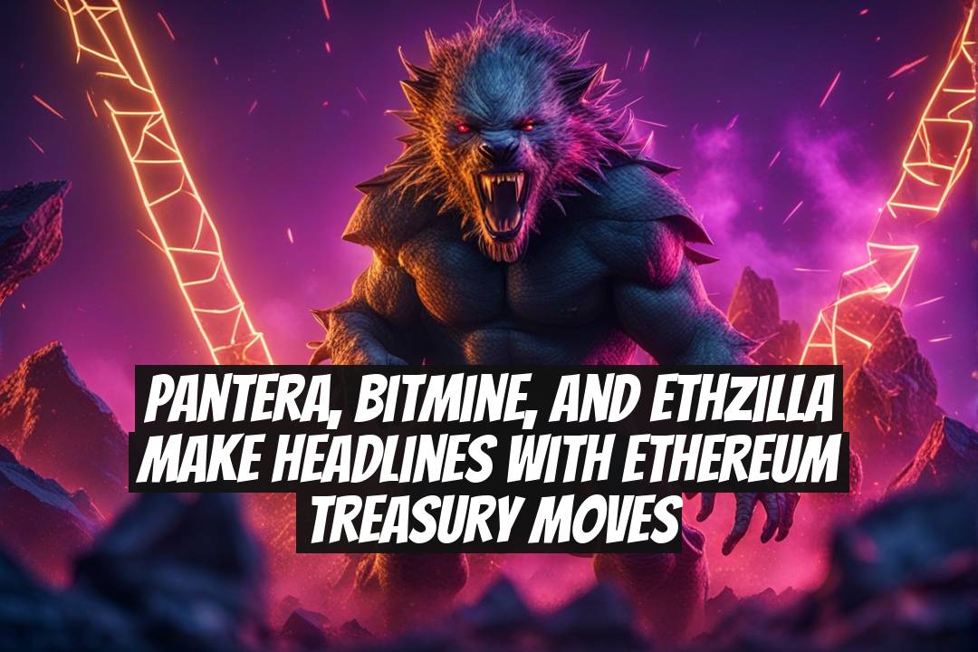 Pantera, BitMine, and ETHZilla Make Headlines With Ethereum Treasury Moves