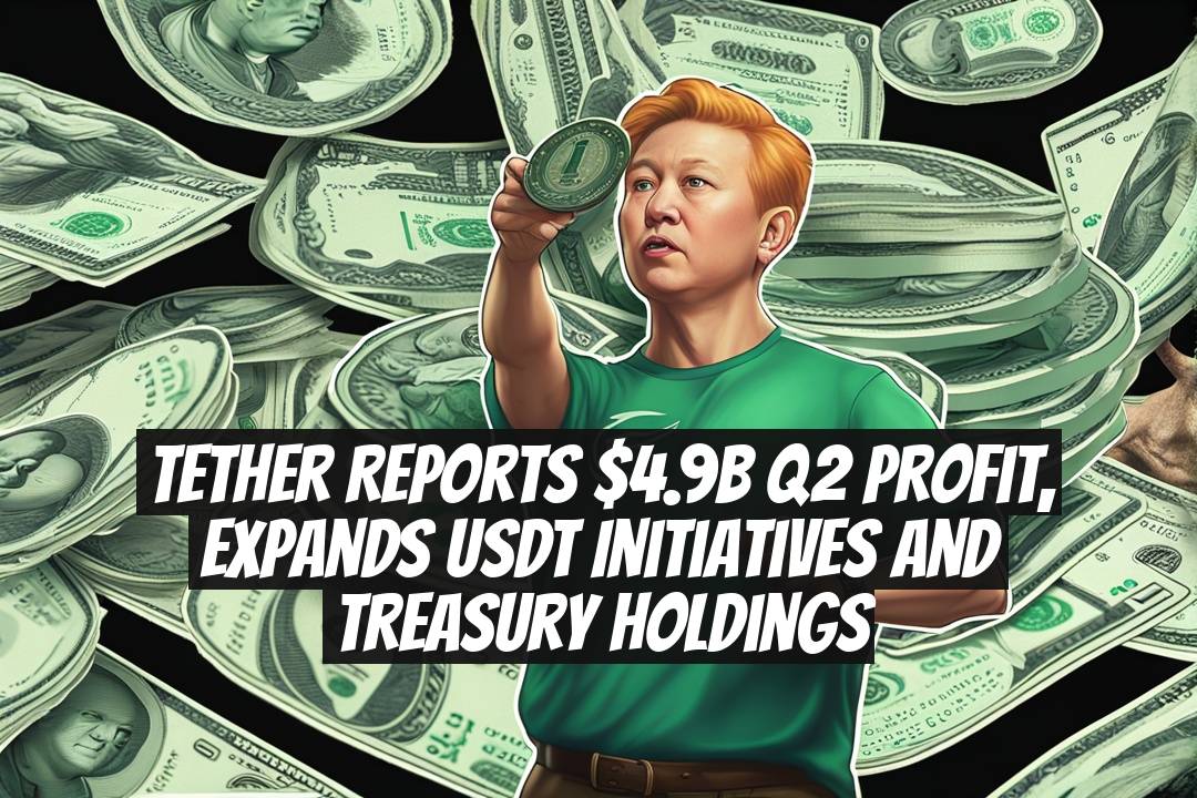 Tether Reports $4.9B Q2 Profit, Expands USDT Initiatives and Treasury Holdings