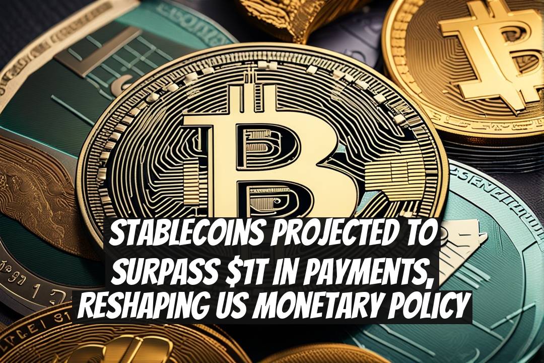 Stablecoins Projected to Surpass $1T in Payments, Reshaping US Monetary Policy