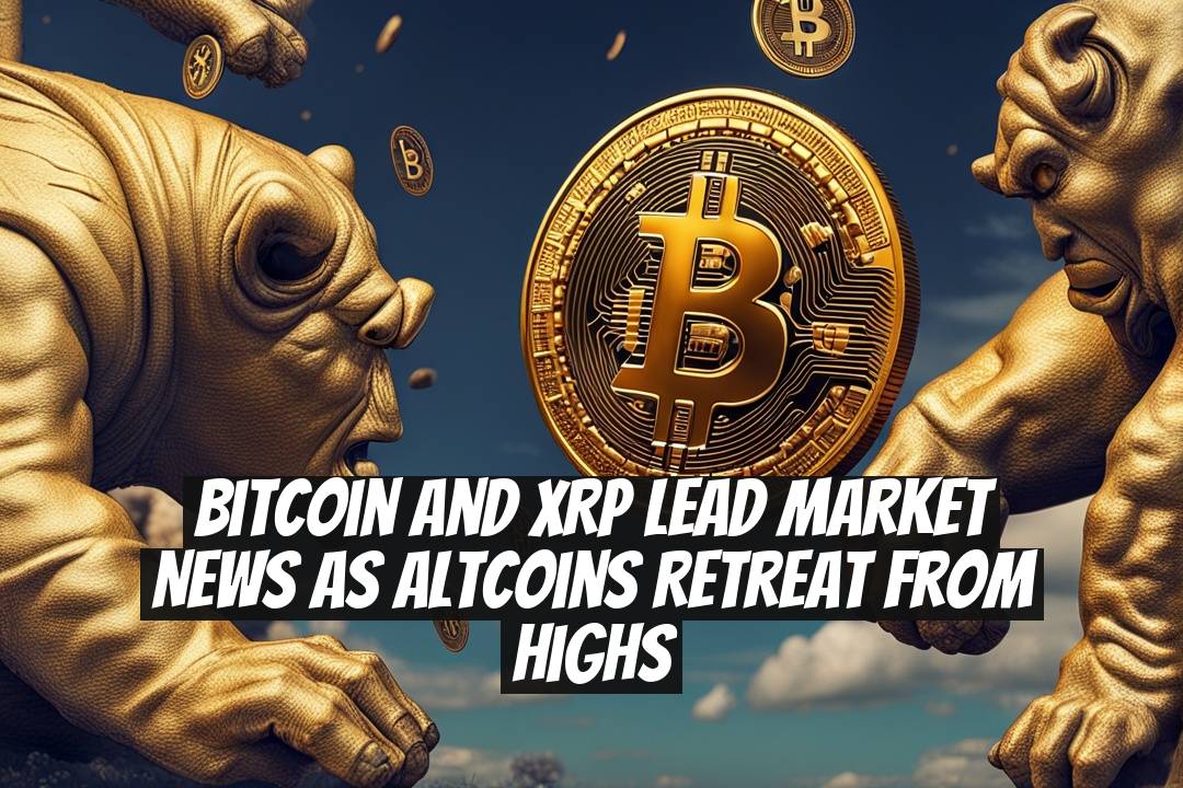 Bitcoin and XRP Lead Market News as Altcoins Retreat From Highs