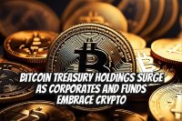 Bitcoin Treasury Holdings Surge as Corporates and Funds Embrace Crypto