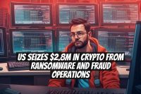US Seizes $2.8M in Crypto from Ransomware and Fraud Operations