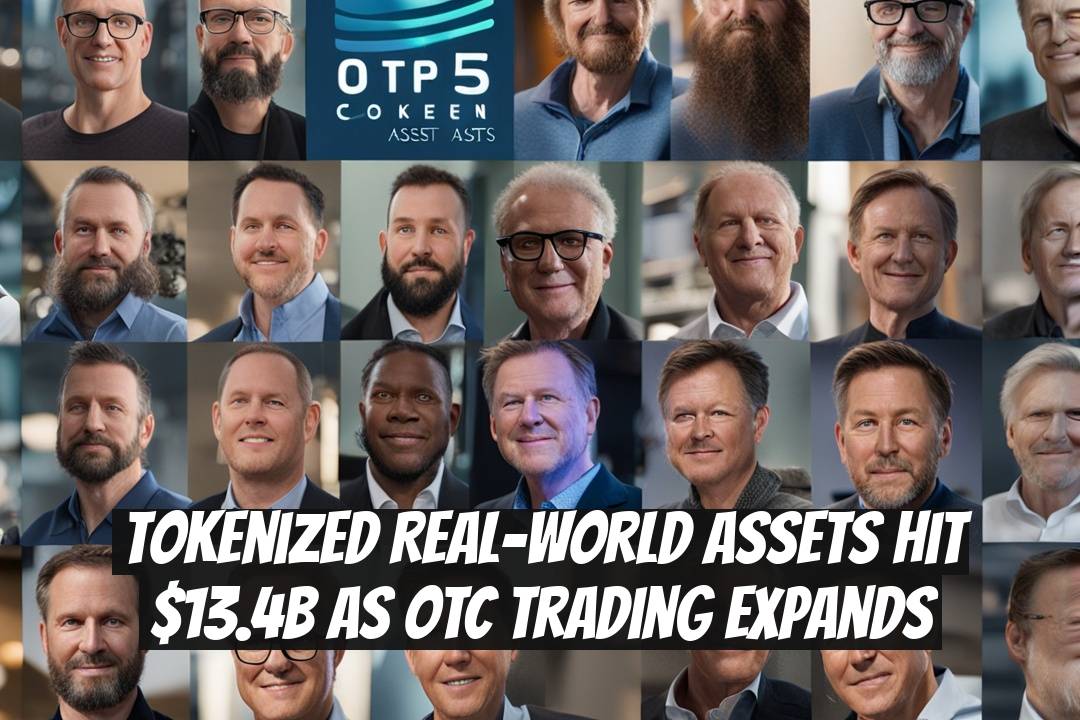 Tokenized Real-World Assets Hit $13.4B as OTC Trading Expands