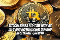 Bitcoin Nears All-Time High as ETFs and Institutional Demand Accelerate Growth