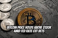 Bitcoin Price Holds Above $120K Amid Fed Rate Cut Bets