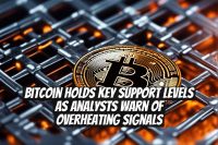 Bitcoin Holds Key Support Levels as Analysts Warn of Overheating Signals