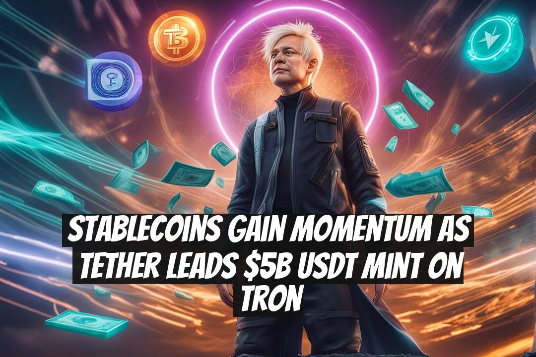 Stablecoins Gain Momentum as Tether Leads $5B USDT Mint on Tron