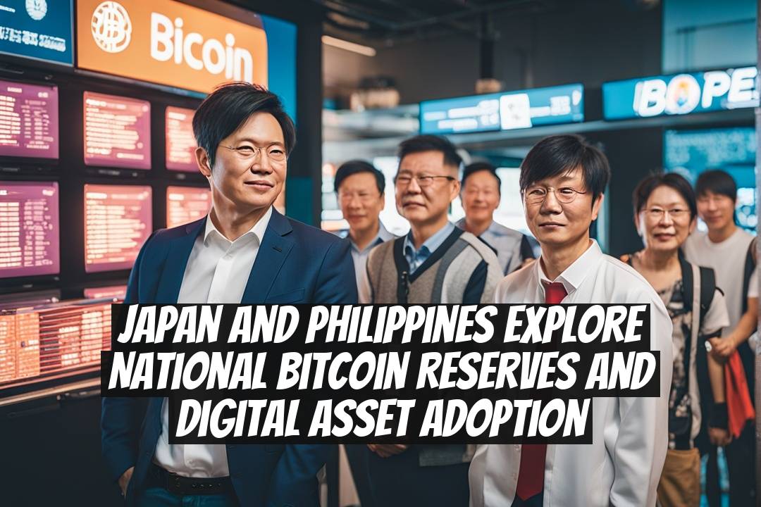 Japan and Philippines explore national Bitcoin reserves and digital asset adoption