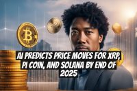 AI predicts price moves for XRP, Pi Coin, and Solana by end of 2025