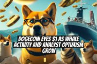 Dogecoin Eyes $1 as Whale Activity and Analyst Optimism Grow