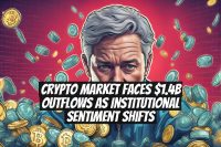 Crypto Market Faces $1.4B Outflows as Institutional Sentiment Shifts