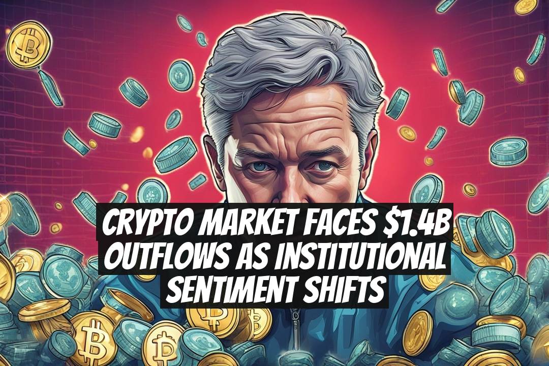 Crypto Market Faces $1.4B Outflows as Institutional Sentiment Shifts