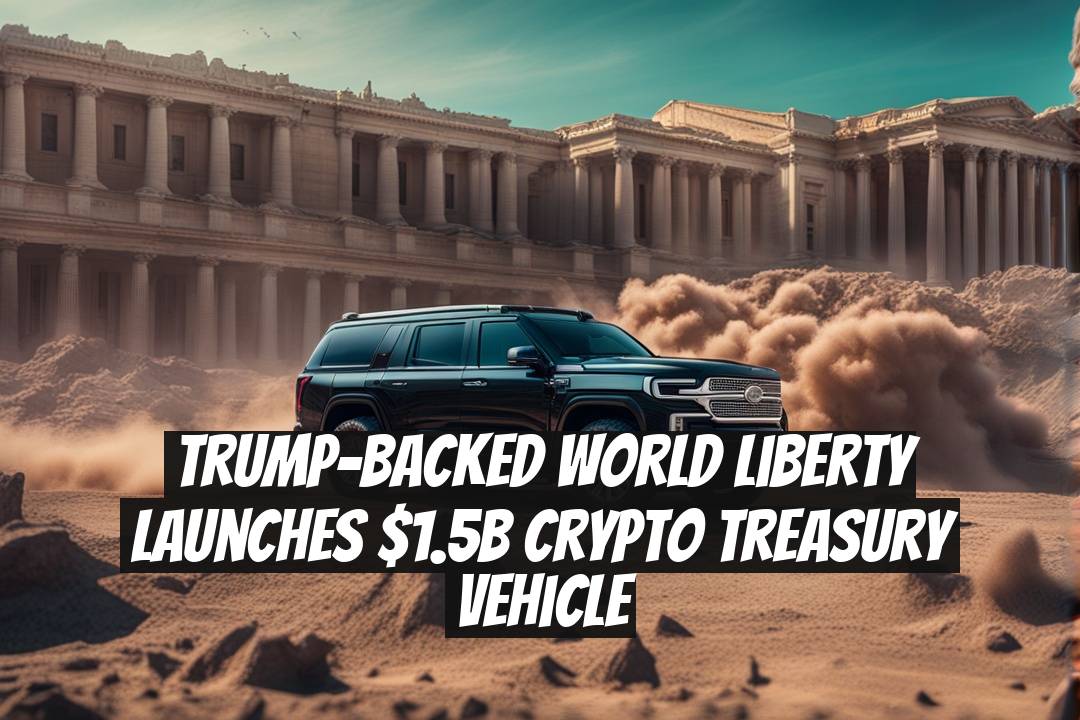 Trump-Backed World Liberty Launches $1.5B Crypto Treasury Vehicle