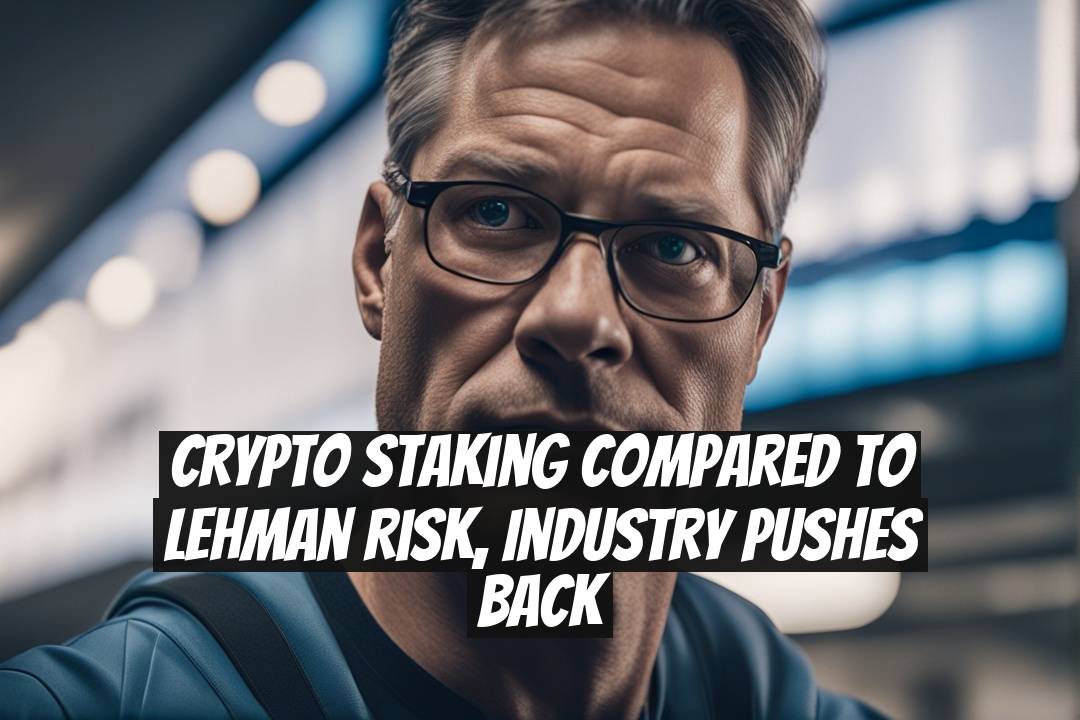 Crypto Staking Compared to Lehman Risk, Industry Pushes Back