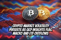Crypto Market Volatility Persists as QCP Insights Flag Macro and ETF Outflows