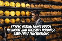 Crypto Mining Firms Boost Hashrate and Treasury Holdings Amid Price Fluctuations