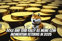 DOGE and SHIB rally as meme coin momentum returns in 2025