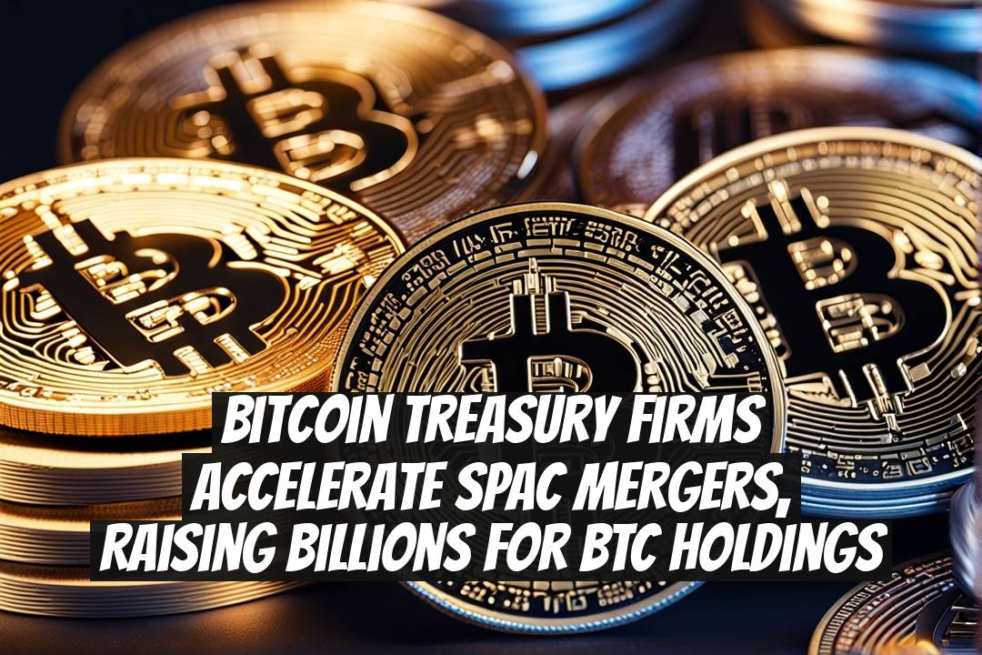 Bitcoin Treasury Firms Accelerate SPAC Mergers, Raising Billions for BTC Holdings