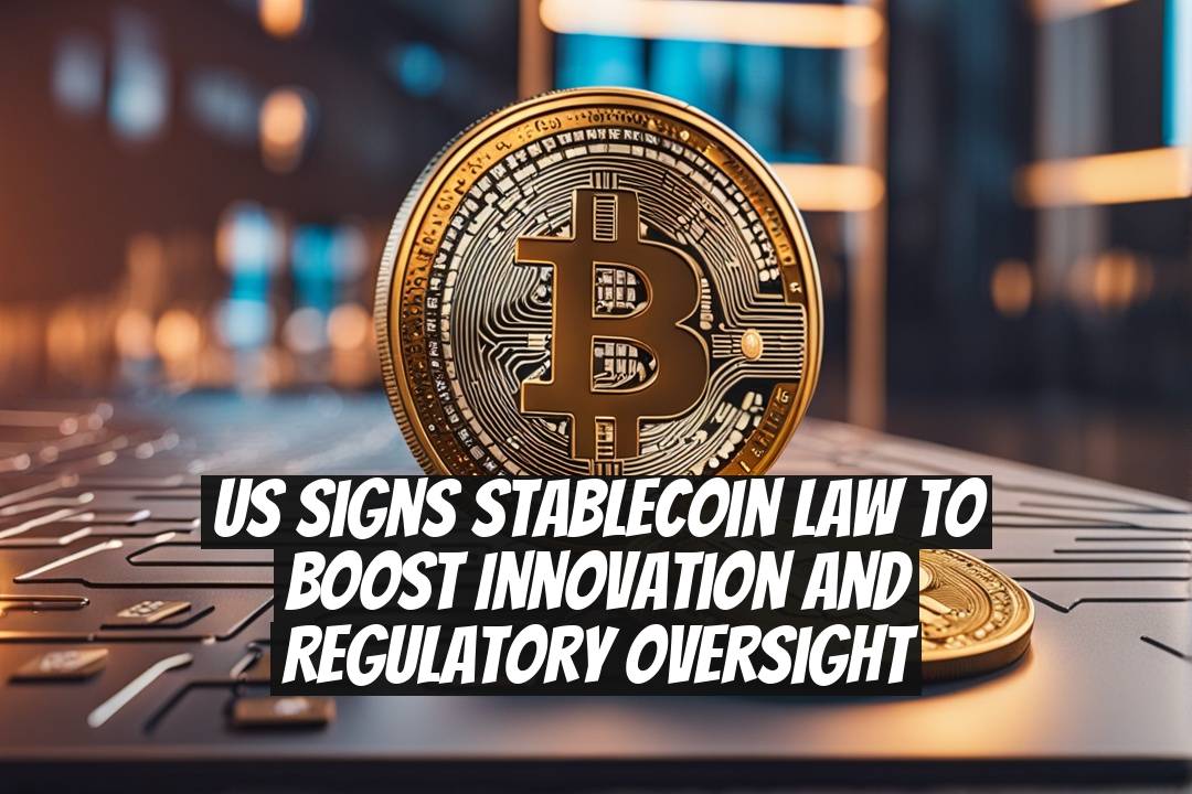 US signs stablecoin law to boost innovation and regulatory oversight