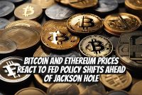 Bitcoin and Ethereum Prices React to Fed Policy Shifts Ahead of Jackson Hole