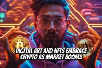Digital Art and NFTs Embrace Crypto as Market Booms