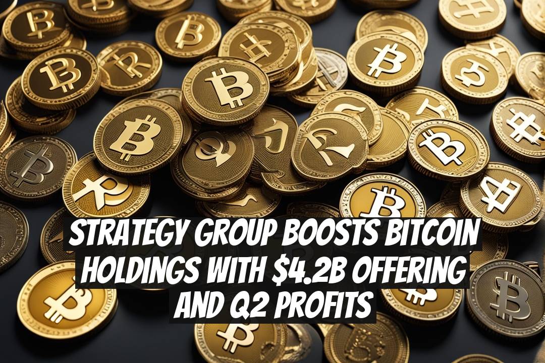 Strategy Group Boosts Bitcoin Holdings With $4.2B Offering and Q2 Profits