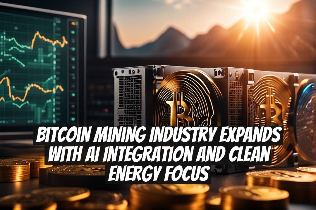 Bitcoin Mining Industry Expands With AI Integration and Clean Energy Focus