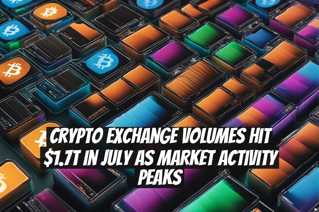 Crypto Exchange Volumes Hit $1.7T in July as Market Activity Peaks