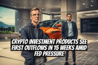 Crypto Investment Products See First Outflows in 15 Weeks Amid Fed Pressure