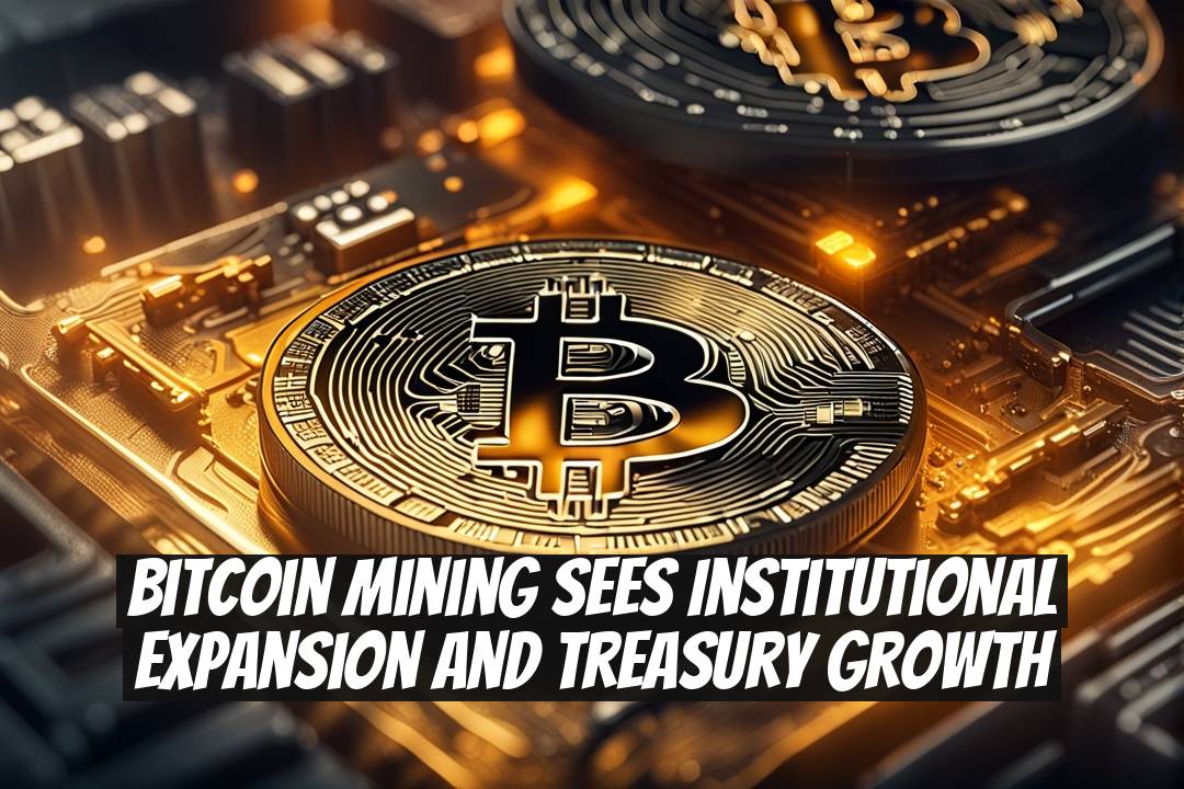 Bitcoin Mining Sees Institutional Expansion and Treasury Growth