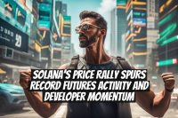 Solana’s Price Rally Spurs Record Futures Activity and Developer Momentum