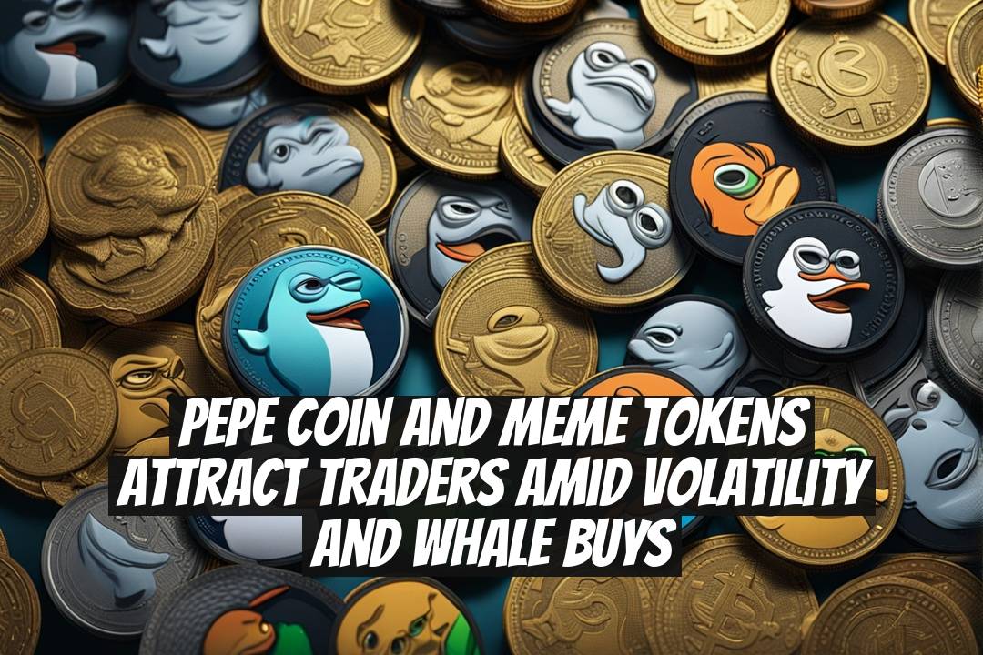 Pepe Coin and Meme Tokens Attract Traders Amid Volatility and Whale Buys