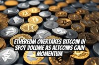 Ethereum Overtakes Bitcoin in Spot Volume as Altcoins Gain Momentum