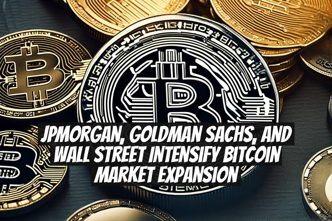 JPMorgan, Goldman Sachs, and Wall Street Intensify Bitcoin Market Expansion