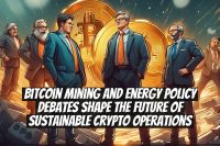 Bitcoin mining and energy policy debates shape the future of sustainable crypto operations