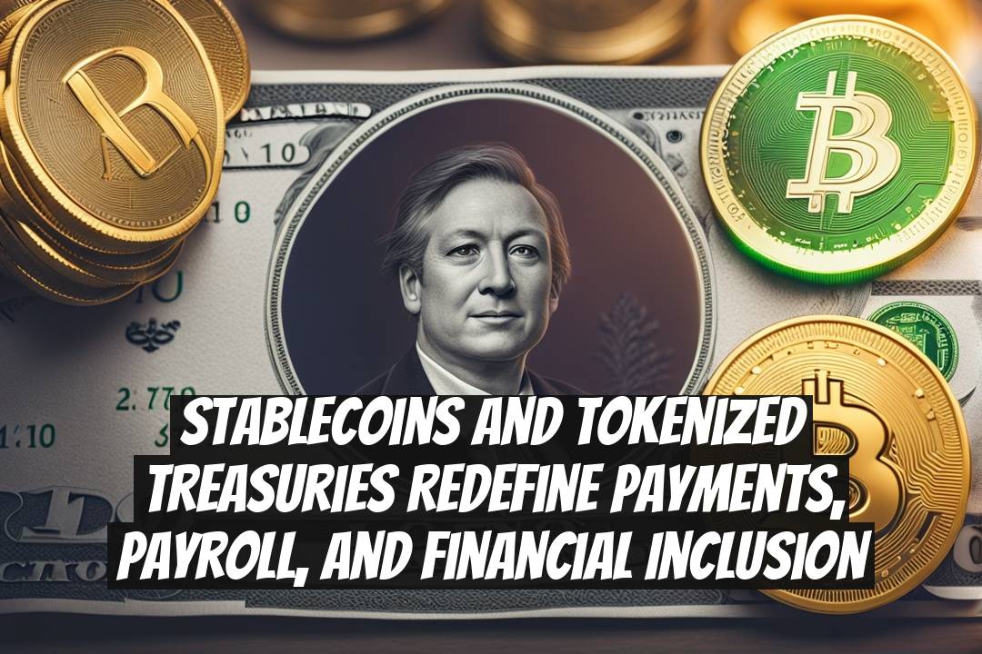 Stablecoins and tokenized treasuries redefine payments, payroll, and financial inclusion