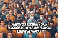 Stablecoin Payments Gain Traction as Circle and Transak Expand Networks