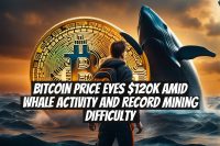 Bitcoin Price Eyes $120K Amid Whale Activity and Record Mining Difficulty