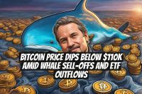 Bitcoin Price Dips Below $110K Amid Whale Sell-Offs and ETF Outflows
