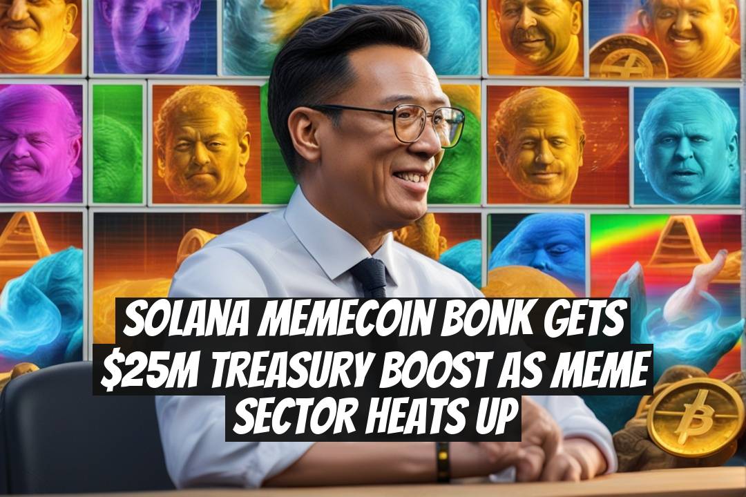 Solana Memecoin BONK Gets $25M Treasury Boost as Meme Sector Heats Up