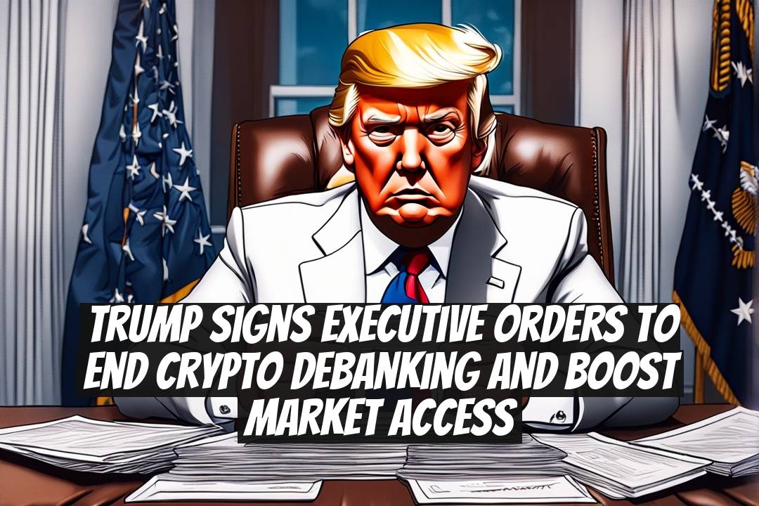 Trump Signs Executive Orders to End Crypto Debanking and Boost Market Access