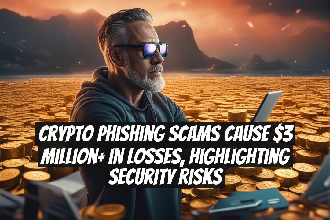 Crypto Phishing Scams Cause $3 Million+ in Losses, Highlighting Security Risks