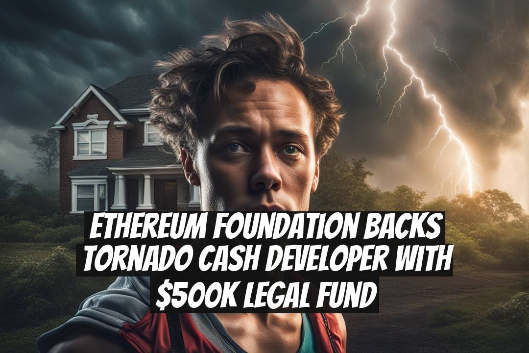 Ethereum Foundation Backs Tornado Cash Developer With $500K Legal Fund