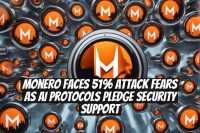 Monero Faces 51% Attack Fears as AI Protocols Pledge Security Support
